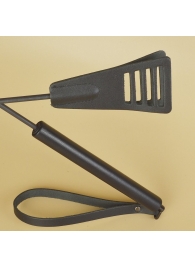 Черный кожаный стек «Сириус» - 60 см. - Sitabella - купить с доставкой в Химках