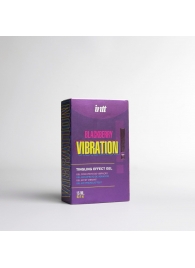 Стимулирующий гель с эффектом вибрации Blackberry Vibration - 15 мл. - INTT - купить с доставкой в Химках