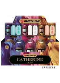 Набор из 15 мастурбаторов Catherine Olga - Baile - в Химках купить с доставкой