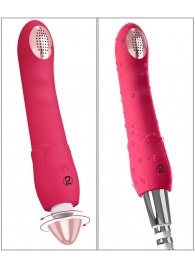 Малиновая насадка на душ с вибрацией Showers to orgasm - 20,1 см. - Orion - купить с доставкой в Химках