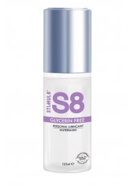 Лубрикант на водной основе S8 Glycerin Free без глицерина - 125 мл. - Stimul8 - купить с доставкой в Химках