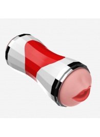 Двусторонний мастурбатор в колбе Power Grip Cup - вагина и ротик - Boys of Toys - в Химках купить с доставкой