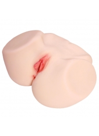 Мастурбатор-полуторс с двойным слоем материала Jenny Onahole Real Vagina - KOKOS - в Химках купить с доставкой