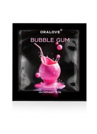 Саше съедобной оральной смазки OraLove с ароматом бабл-гам - 3 гр. - Биоритм - купить с доставкой в Химках