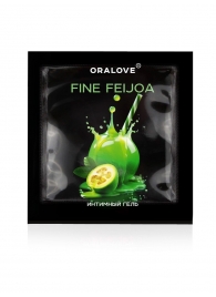 Саше съедобной оральной смазки OraLove с ароматом фейхоа - 3 гр. - Биоритм - купить с доставкой в Химках