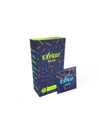 Светящиеся в темноте презервативы Expert Neon - 15 шт. - Expert - купить с доставкой в Химках