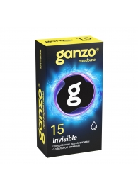 Супертонкие презервативы Ganzo Invisible - 15 шт. - Ganzo - купить с доставкой в Химках