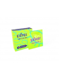 Ультратонкие презервативы Expert Invisible - 3 шт. - Expert - купить с доставкой в Химках