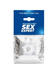 Стимулирующая насадка на пенис с несколькими видами рельефа - Sex Expert - в Химках купить с доставкой