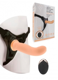 Женский вибрострапон со съемной насадкой и пультом ДУ - Erokay - купить с доставкой в Химках