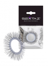 Круглое эрекционное кольцо с «ресничками» - Sextaz - в Химках купить с доставкой
