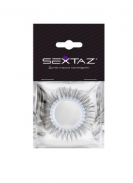 Круглое эрекционное кольцо с длинными «ресничками» - Sextaz - в Химках купить с доставкой