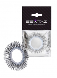 Круглое эрекционное кольцо с длинными «ресничками» - Sextaz - в Химках купить с доставкой