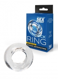 Прозрачное эрекционное кольцо-бублик - Sex Expert - в Химках купить с доставкой