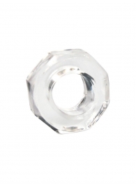 Прозрачное эрекционное кольцо в форме гайки - Sex Expert - в Химках купить с доставкой