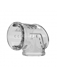 Прозрачная насадка на пенис и мошонку - Baile - в Химках купить с доставкой