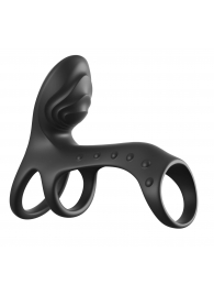Черная насадка на пенис Ultimate Couples Cage Pro - Pipedream - в Химках купить с доставкой