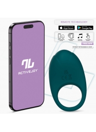 Зеленое интерактивное виброкольцо Ringo - Intoyou - в Химках купить с доставкой