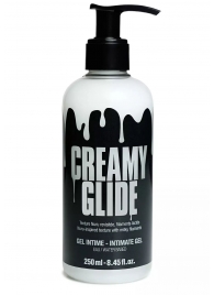 Лубрикант на водной основе Creamy Glide с консистенцией спермы - 250 мл. - Strap-on-me - купить с доставкой в Химках