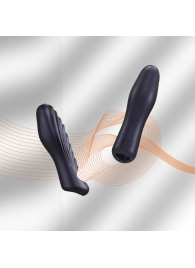 Сливовая силиконовая насадка на пенис с подхватом Manwan Ryzer - Manwan - в Химках купить с доставкой