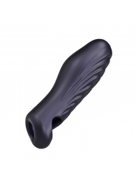 Сливовая силиконовая насадка на пенис с подхватом Manwan Ryzer - Manwan - в Химках купить с доставкой