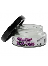 Массажная свеча «Сирень» - 50 мл. - SGAN - купить с доставкой в Химках