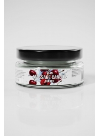 Массажная свеча «Спелая вишня» - 50 мл. - SGAN - купить с доставкой в Химках