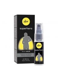 Пролонгатор-сыворотка pjur Superhero Delay Serum - 20 мл. - Pjur - купить с доставкой в Химках