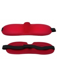 Красная глухая маска на резинке - Sitabella - купить с доставкой в Химках