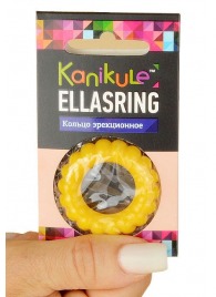 Цветное рельефное эрекционное кольцо Ellasring - Sitabella - в Химках купить с доставкой