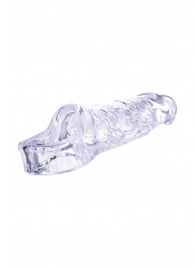 Прозрачная насадка-удлинитель Length Enhancer с подхватом - 16 см. - NMC - в Химках купить с доставкой