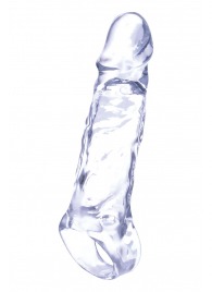 Прозрачная насадка-удлинитель Length Enhancer с подхватом - 16 см. - NMC - в Химках купить с доставкой