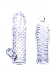 Набор из 2 прозрачных насадок на член Seductive Tickler Sleeves - NMC - в Химках купить с доставкой