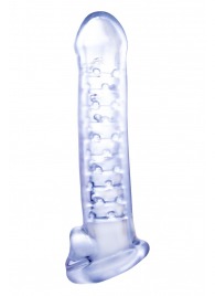 Прозрачная насадка-удлинитель Stretchy Touch - 18 см. - NMC - в Химках купить с доставкой