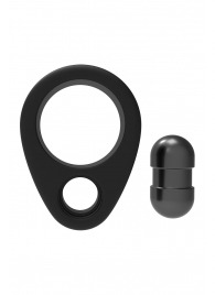 Черное эрекционное кольцо Cockring Single Weight - Dream Toys - в Химках купить с доставкой