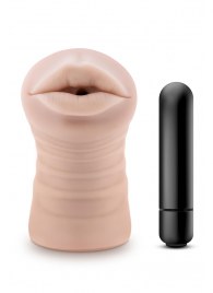 Телесный мастурбатор-ротик Nicole Vibrating Masturbator - Blush Novelties - в Химках купить с доставкой