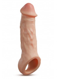 Телесная насадка-удлинитель Intrepid 9.25 Inch Realistic Penis Extender Sleeve - 23,5 см. - Blush Novelties - в Химках купить с доставкой