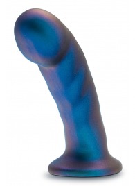 Синяя насадка-фаллоимитатор Rebellion 5.75 Inch Pegging Dildo - 14,6 см. - Blush Novelties - купить с доставкой в Химках