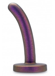 Фиолетовая насадка с гладкой поверхностью Surrender 4.75 Inch Beginner Pegging Dildo - 12 см. - Blush Novelties - купить с доставкой в Химках