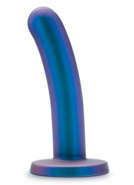 Синяя насадка с гладкой поверхностью Surrender 5.75 Inch Intermediate Pegging Dildo - 14,6 см. - Blush Novelties - купить с доставкой в Химках
