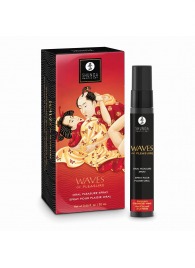 Оральный спрей Waves of Pleasure с ароматом клубники и шампанского - 20 мл. - Shunga - купить с доставкой в Химках