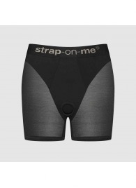 Трусики-шорты для фиксации насадок Strap-on-me Harness Lingerie Halo - size S - Strap-on-me - купить с доставкой в Химках