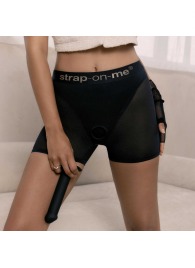 Трусики-шорты для фиксации насадок Strap-on-me Harness Lingerie Halo - size M - Strap-on-me - купить с доставкой в Химках