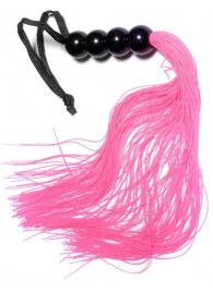 Розовая силиконовая плеть - 35,5 см. - Boys of Toys - купить с доставкой в Химках