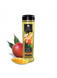 Массажное масло для тела Luscious Mango с ароматом манго - 240 мл. - Shunga - купить с доставкой в Химках