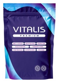 Презервативы VITALIS Premium Сomfort Plus анатомической формы - 15 шт. - Vitalis - купить с доставкой в Химках