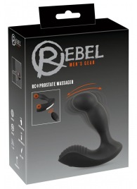 Черный вибростимулятор простаты RC Prostate Massager - 13,1 см. - Orion - в Химках купить с доставкой