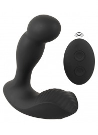 Черный вибростимулятор простаты RC Prostate Massager - 13,1 см. - Orion - в Химках купить с доставкой