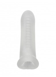 Белый фаллоудлинитель Striker - 13,5 см. - Lola Games - в Химках купить с доставкой