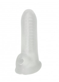 Белый фаллоудлинитель Striker - 13,5 см. - Lola Games - в Химках купить с доставкой